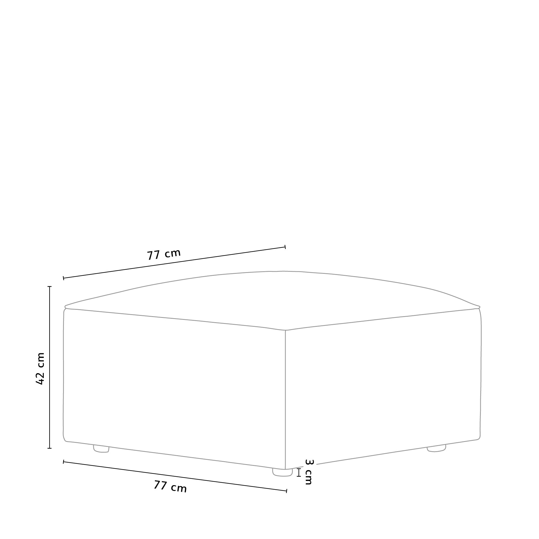 Adelaide II MINI Hocker
